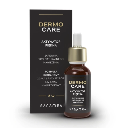 Sanamea Dermo Care - Aktywator Piękna, Epidermalny kwas hialuronowy 30ml