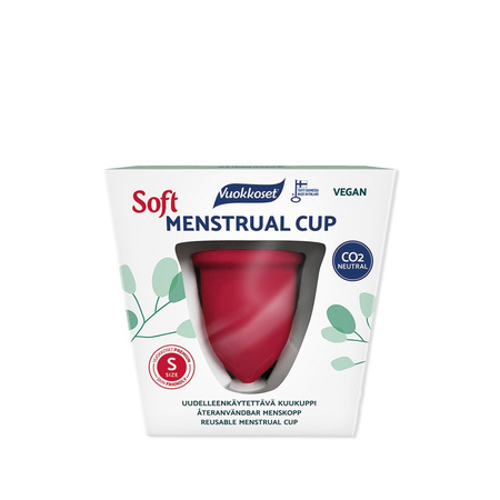 Vuokkoset, Kubeczek menstruacyjny, rozmiar S, 1 szt.