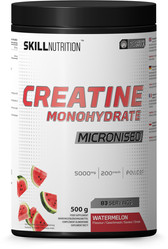 Skill Nutrition Micronised Creatine Monohydrate Kreatyna monohydrat 500 g smak arbuz