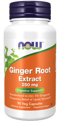 Ginger Root Extract - Wyciąg z korzenia imbiru 250 mg  (90 kaps.)