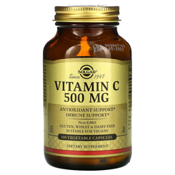 Solgar Vitamin C 500 mg Witamina C na wsparcie odporności 100 kaps.