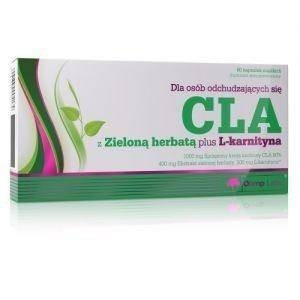 OLIMP CLA z Zieloną herbatą plus L-karnityna 60 kapsułek