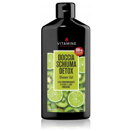 Vitamine detox żel pod prysznic z odwirowanymi sokami z kiwi i świeżej limonki 400ml