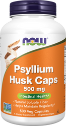 NOW FOODS Psyllium Husk Caps - Babka Płesznik 500 mg (500 kaps.)