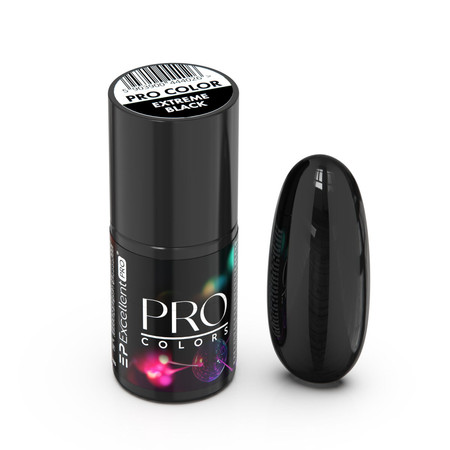 Pro Colors lakier hybrydowy 70 Extreme Black 7g