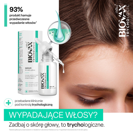 L'biotica Biovax Trychologic serum do skóry głowy wypadanie 50 ml