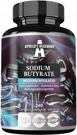 APOLLO'S HEGEMONY Sodium Butyrate 240 kaps.
