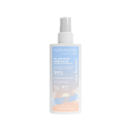 Alphanova Sun Beauty, Bio Kojący żel po opalaniu, 125 g