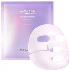 Cell Fusion C Glass Skin Collagen Mask - wygładzająca maska kolagenowa 35g 1 sztuka