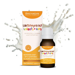 Doctor Life Laktoferyna bLF Infants + Kids 100mg dla dzieci 10ml