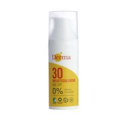 Derma Sun, Krem słoneczny do twarzy SPF 30, 50 ml