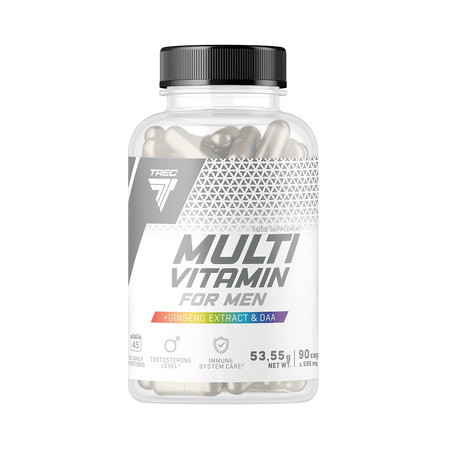 Trec MULTIVITAMIN FOR MEN kompleks witamin dla mężczyzn 90 kaps.