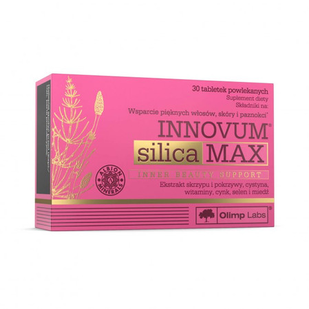 Olimp Labs Innovum Silica Max na piękne włosy, skórę 30 tabl.