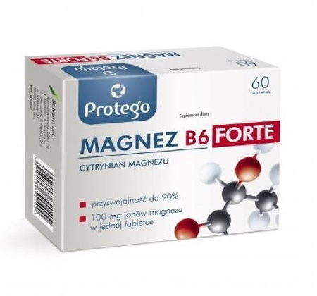 Protego Magnez B6 Forte 60 tabl.