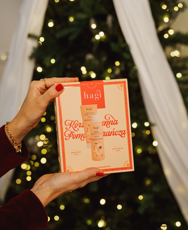 Hagi - Xmas Zestaw Korzennna Pomarańcza Balsam do ciała 200ml+Żel do mycia ciała 300ml