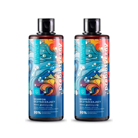 Zestaw: 2x Vianek Prebiotyczny szampon oczyszczający 300ml