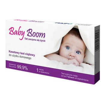 Test Ciążowy Baby Boom kasetkowy/płytkowy