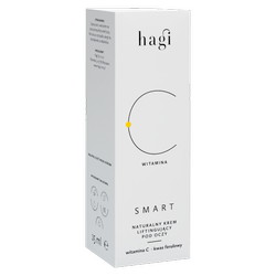 Hagi − Smart C, naturalny krem liftingujący pod oczy z witaminą C − 15 ml