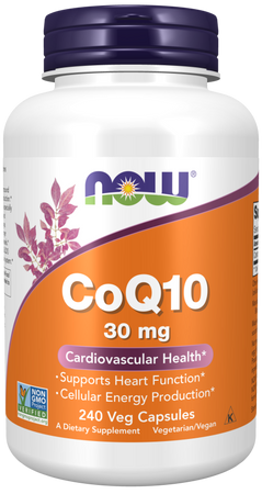 NOW FOODS CoQ10 30 mg (240 kaps.)