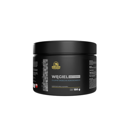Slavito Węgiel aktywny z łupin orzecha kokosowego 150 g
