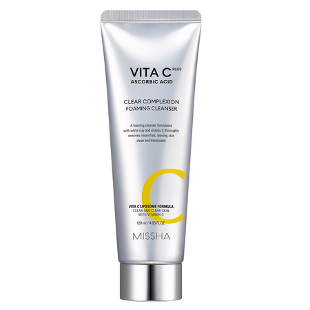 Vita C Plus Clear Complexion Foaming Cleanser oczyszczająca pianka do twarzy z witaminą C 120ml