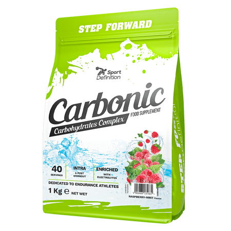 Sport Definition Carbonic odżywka węglowodanowa 1000g smak arbuz wiśnia