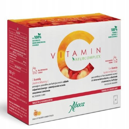 ABOCA – Vitamin C Naturcomplex – 20 saszetek
