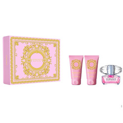Bright Crystal zestaw woda toaletowa spray 50ml + żel pod prysznic 50ml + balsam do ciała 50ml