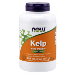 Now Foods Kelp (naturalny Jod) - Morszczyn Pęcherzykowaty proszek 227 g