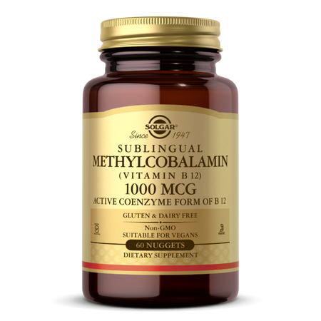 Solgar Sublingual Methylcobalamin 1000 mcg - 60 tabl.