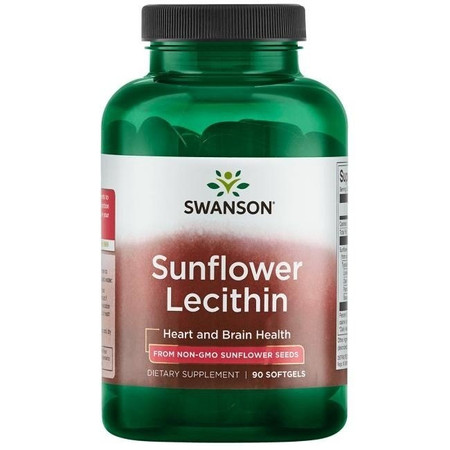 Swanson Lecytyna Słonecznikowa 1200 Mg 90 K