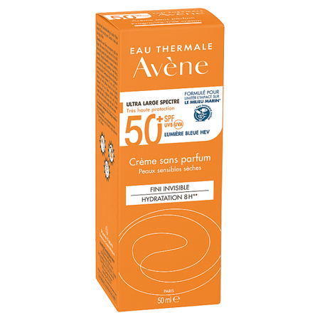 Avène Krem bez zapachu bardzo wysoka ochrona SPF 50+ 50 ml