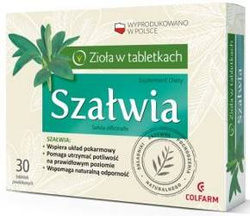 Colfarm Szałwia 30 T Na Problemy Z Poceniem Się