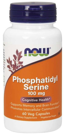 Phosphatidyl Serine - Fosfatydyloseryna 100 mg (60 kaps.)