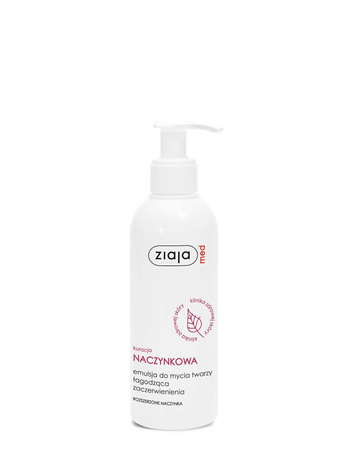 Ziaja Med, Naczynka, emulsja do mycia twarzy − 200 ml