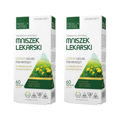 Zestaw 2x Medica Herbs Mniszek Lekarski 60 kaps.