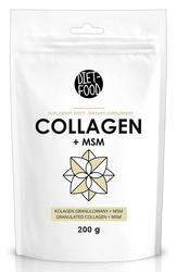 DIET-FOOD KOLAGEN WOŁOWY + MSM INSTANT 200 g