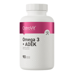 OstroVit Omega 3 + ADEK 90 kapsułek