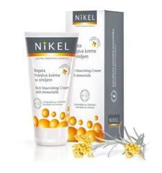NIKEL, Bogaty krem odżywczy z wyciągiem z kwiatu Immortelle, 50ml