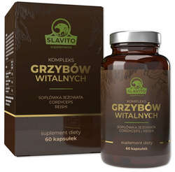 Slavito Kompleks Grzybów Witalnych 60 kaps.
