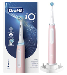 ORAL-B BRAUN SZCZOTECZKA ELEKTRYCZNA iO SERIES 3 PINK iOG3.1A6.0 (3 programy, 1 końcówka)