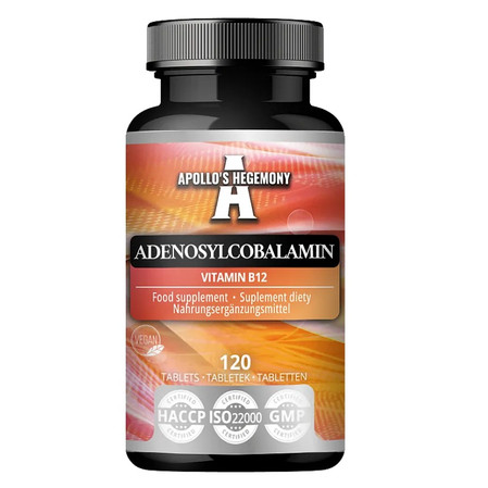 Apollo’s Hegemony Adenosylcobalamin suplement diety 120 tabl.
