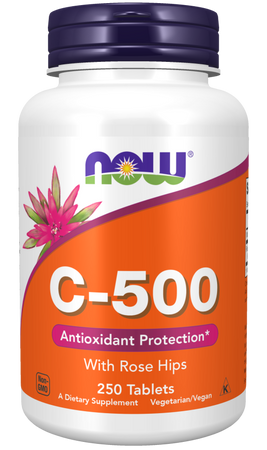 Witamina C 500 mg z dziką różą (250 tabl.)