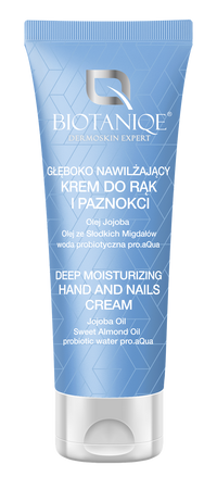 Biotaniqe, Głęboko Nawilżający Krem do Rąk i Paznokci, 75 ml