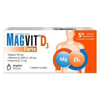 Magvit Forte D3 50 tabl.