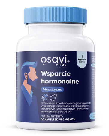 Osavi Wsparcie Hormonalne Mężczyzna - 30 kaps.