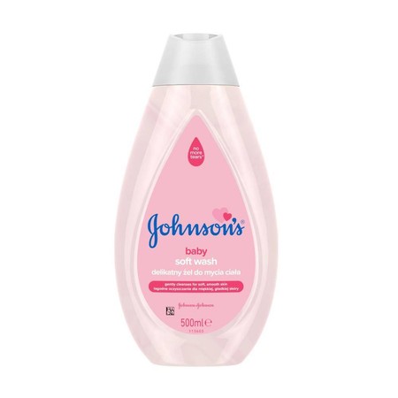 Johnson's Baby Soft Wash delikatny żel do mycia ciała dla dzieci 500ml