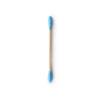 Humble brush, Ekologiczne patyczki do uszu bambus i naturalna bawełna, BLUE, niebieskie, 100szt
