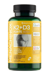 Xenico Pharma Menachinox K2+D3 Forte 4000 kompleks witamin 90 kaps.