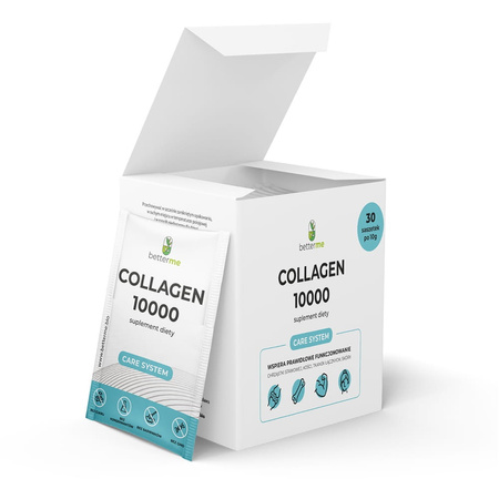 BETTERME Collagen 10 000 Care System kolagen do picia w saszetkach 10 g x 30 szt.